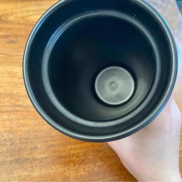 Starbucks 2018 Gold Sparkle Holiday Ceramic Travel Tumbler Mug/Cup - Picture 9 of 11